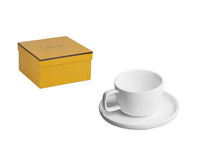 Чайная пара "Гармония" (Белый) Чайная пара "Гармония" (Белый)