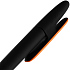 Ручка шариковая Prodir DS5 TRR-P Soft Touch, черная с оранжевым - Фото 6