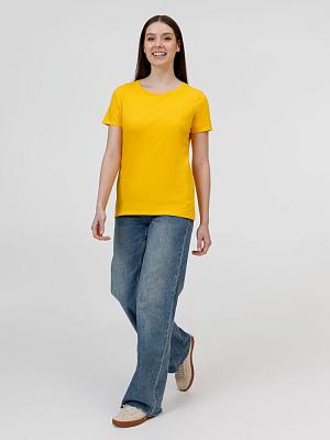 Футболка женская E190 желтая