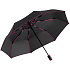 Зонт складной AOC Mini с цветными спицами, розовый - Фото 1