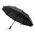 Зонт складной Levante, черный - Фото 1
