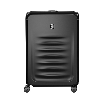 Чемодан VICTORINOX Spectra™ 3.0 Exp. Large Case, чёрный, поликарбонат Sorplas™, 51x32x75 см, 103 л