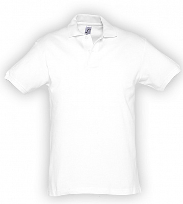 Рубашка поло мужская Spirit 240, белая (Белый)