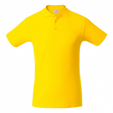Рубашка поло мужская Surf, желтая (Желтый)