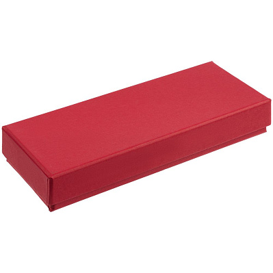 Коробка Notes с ложементом для ручки и флешки, красная (Красный)