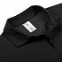 Рубашка поло Heavymill черная - Фото 3