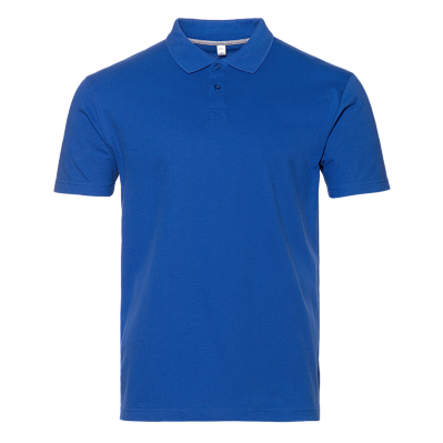 Рубашка поло унисекс STAN хлопок 185, 04U (Синий)