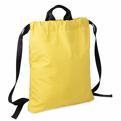 Рюкзак RUN new, жёлтый, 48х40см, 100% полиэстер (Желтый)