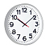 Часы настенные ChronoTop, серебристые - Фото 2