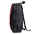 Рюкзак PLUS, чёрный/красный, 44 x 26 x 12 см, 100% полиэстер 600D - Фото 2