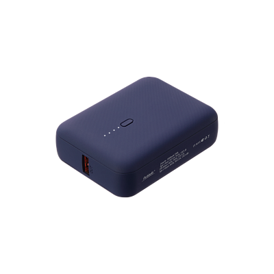 Внешний аккумулятор с функцией быстрой зарядки Формула (Formula) 10000 mAh  (Синий)
