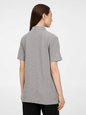 Рубашка поло унисекс Tervise, серый меланж
