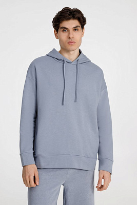 Худи унисекс H2, серое (Серый)