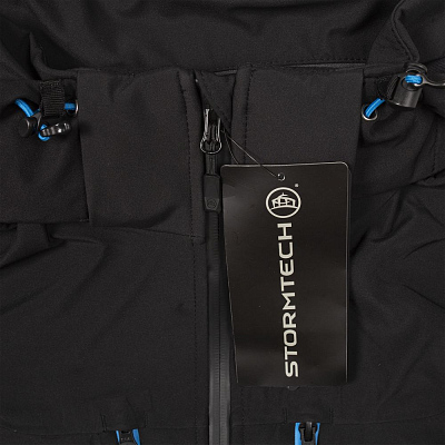 Куртка софтшелл женская Patrol, черная с серым