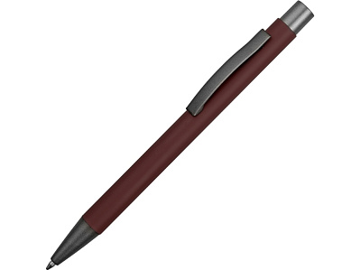 Ручка металлическая soft-touch шариковая Tender (Бургунди)