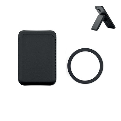 Держатель и кардхолдер (Чёрный)