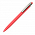 ELLE SOFT, ручка шариковая, красный, металл, синие чернила - Фото 1