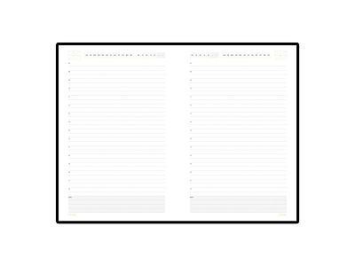 Ежедневник недатированный А5 Mercury