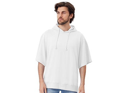 Худи оверсайз с коротким рукавом Warsaw унисекс