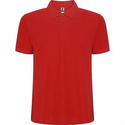 Футболка поло PEGASO PREMIUM мужская, МОРСКОЙ СИНИЙ L (Красный)