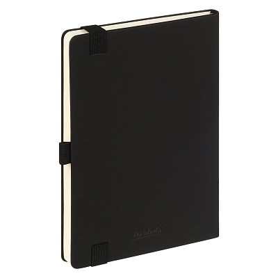 Ежедневник Альфа (Alpha) недатированный, черный/бежевый