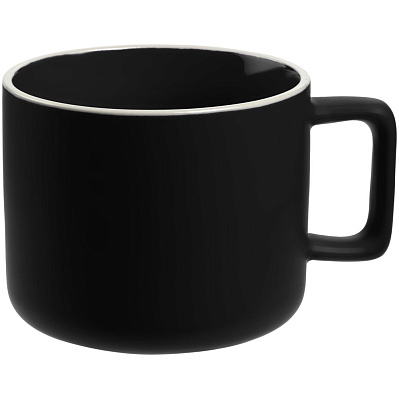 Чашка Fusion, черная (Черный)