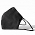 Бесклапанная фильтрующая маска RESPIRATOR 800 HYDROP черная без логотипа в черном пакете - Фото 2