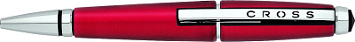 Ручка-роллер Cross Edge без колпачка. Цвет - красный.