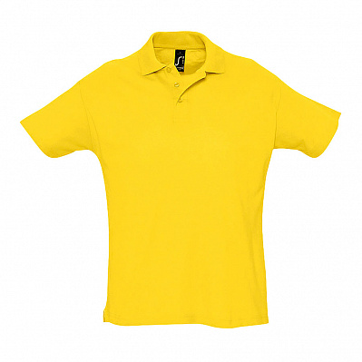 Рубашка поло мужская SUMMER II 170  (Желтый)