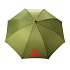 Автоматический зонт-трость с бамбуковой рукояткой Impact из RPET AWARE™, d103 см - Фото 2
