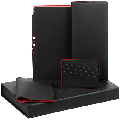 Набор Multimo Maxi, черный с красным (Красный)
