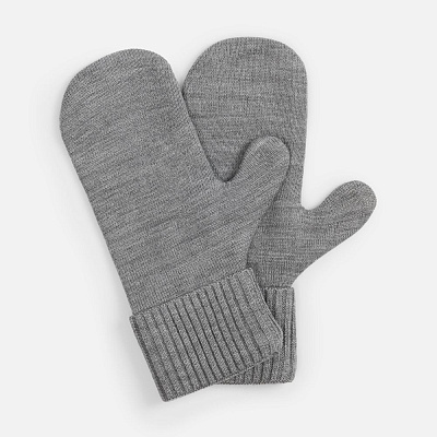 Варежки Yong, оранжевые (Серый)