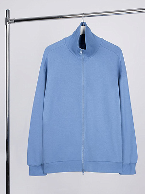 Толстовка унисекс Neofit, молочно-белая (Синий)