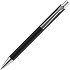 Ручка шариковая Lobby Soft Touch Chrome, черная - Фото 2