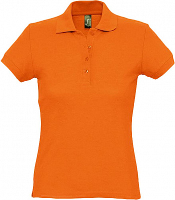 Рубашка поло женская Passion 170, оранжевая (Оранжевый)