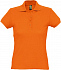 Рубашка поло женская Passion 170, оранжевая - Фото 1