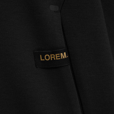 Худи унисекс Begi, черное