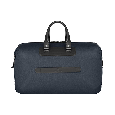 Дорожная сумка VICTORINOX Architecture Urban2 Weekender, синий, полиэстер/кожа, 24x56x30 см, 45 л