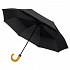 Зонт складной Classic, черный - Фото 1