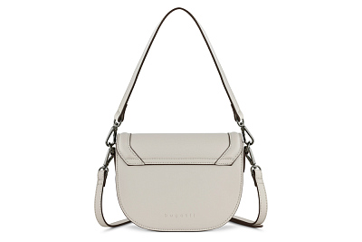 Сумка женская наплечная BUGATTI Zita, бежевая, полиуретан, 20,5 x 9 x 15 см