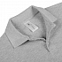 Рубашка поло Safran серый меланж - Фото 3