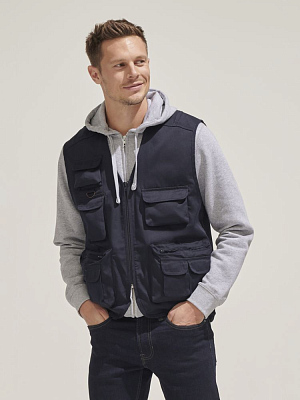 Жилет фотографа Wild 200 темно-синий