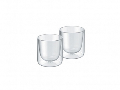 Набор стаканов из двойного стекла ALFI 80мл