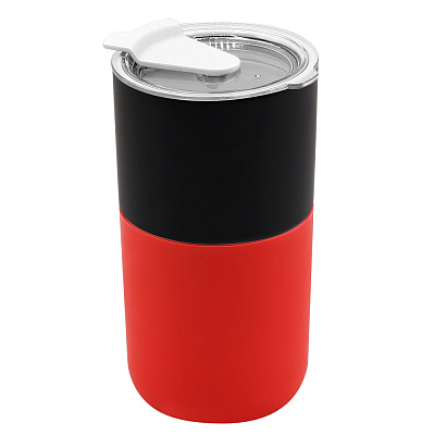 Кружка Funny To Go, чёрный/белый/красный (Черный/белый/красный)