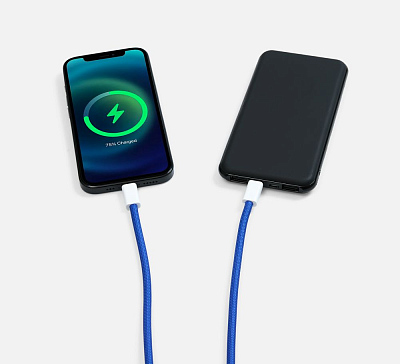 Кабель-ланьярд energyFlex Pro, синий