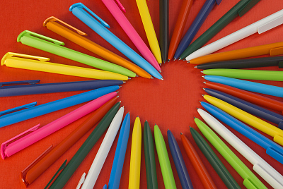 Ручка шариковая TRIAS SOFTTOUCH, темно-зеленый