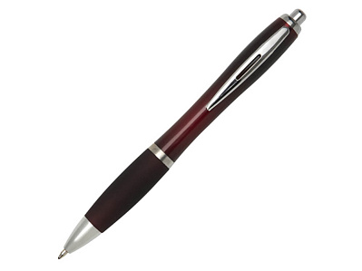Ручка пластиковая шариковая Nash (Темно-бордовый)