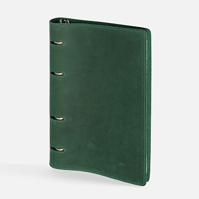 Ежедневник inStream, недатированный, зеленый