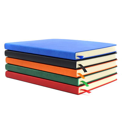 Ежедневник A5 недатированный Franco в мягком переплёте, черный