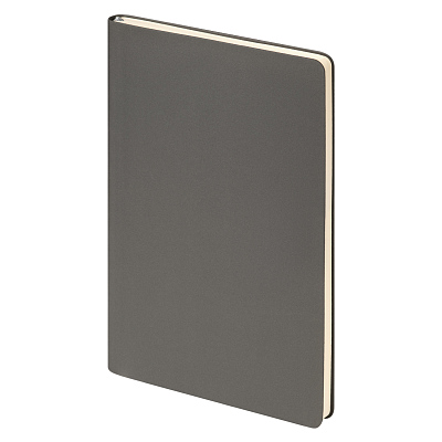 Ежедневник Стар (Star) недатированный, серый (с упаковкой, со стикерами)